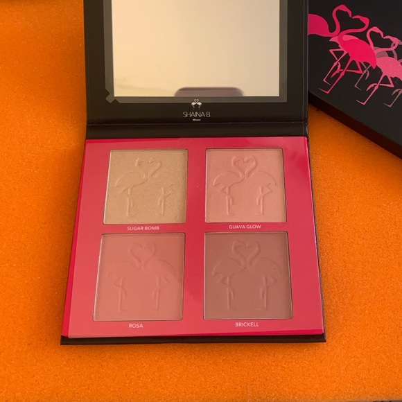 Shaina B Miami Blush & Highlight Palette. NIB - Picture 3 of 5